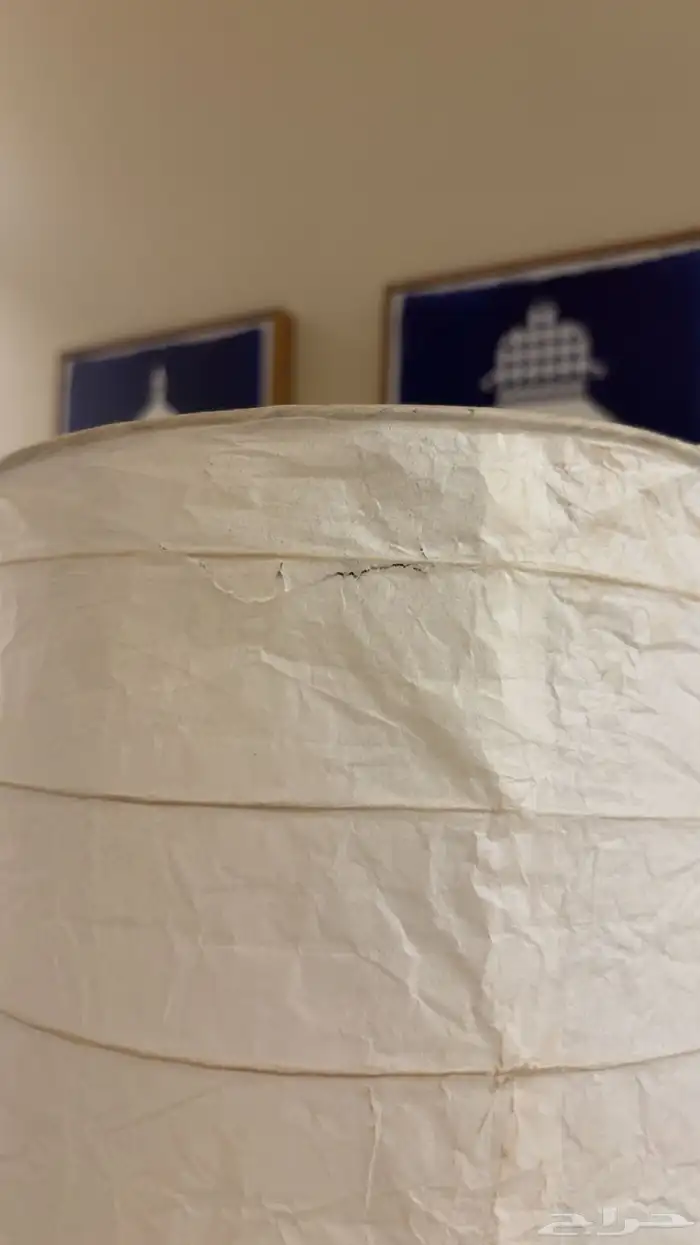 لوحة خريطة العالم - واضاءة من ايكيا 3