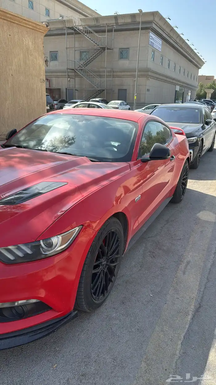 موستنق V8 بودي وكاله ممشى 190 لون احمر 3