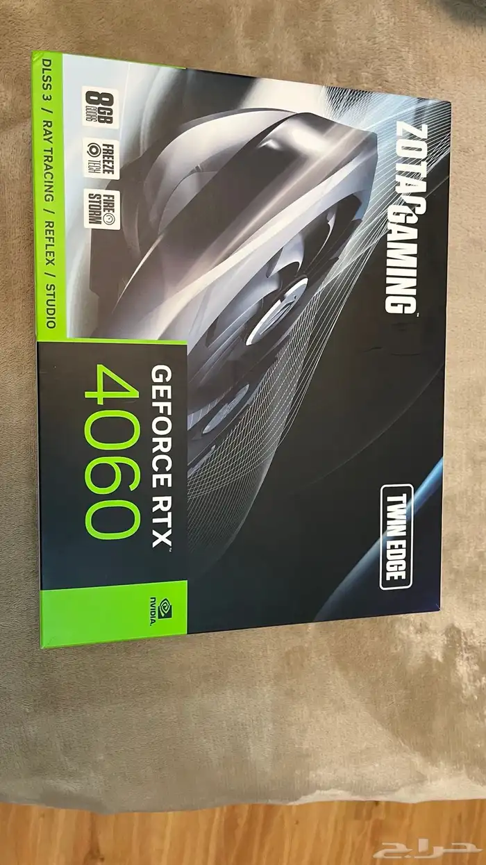 للبيع السريع  ZOTAC RTX 4060 8GB Twin Edg 0