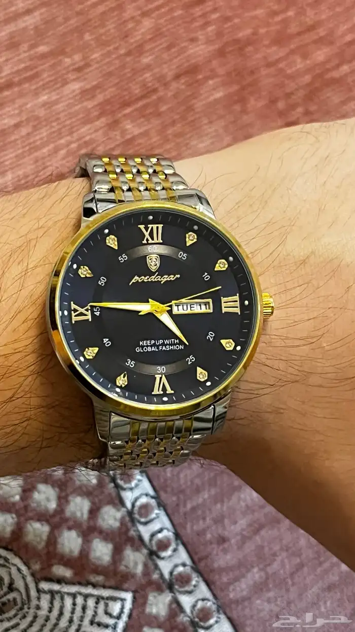 PRIME Gold Iron ساعة رجالية - تصميم بريطاني 5