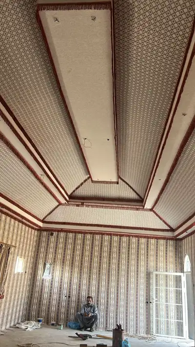 قرميد جمالون بيوت شعر تلبيس قماش index