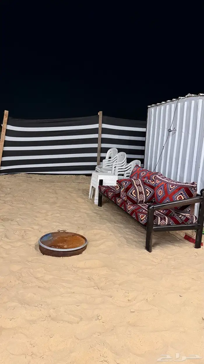 مخيم نور القمر في الوصله قسمين بسعر خاص بمناسبة الافتتاح 13