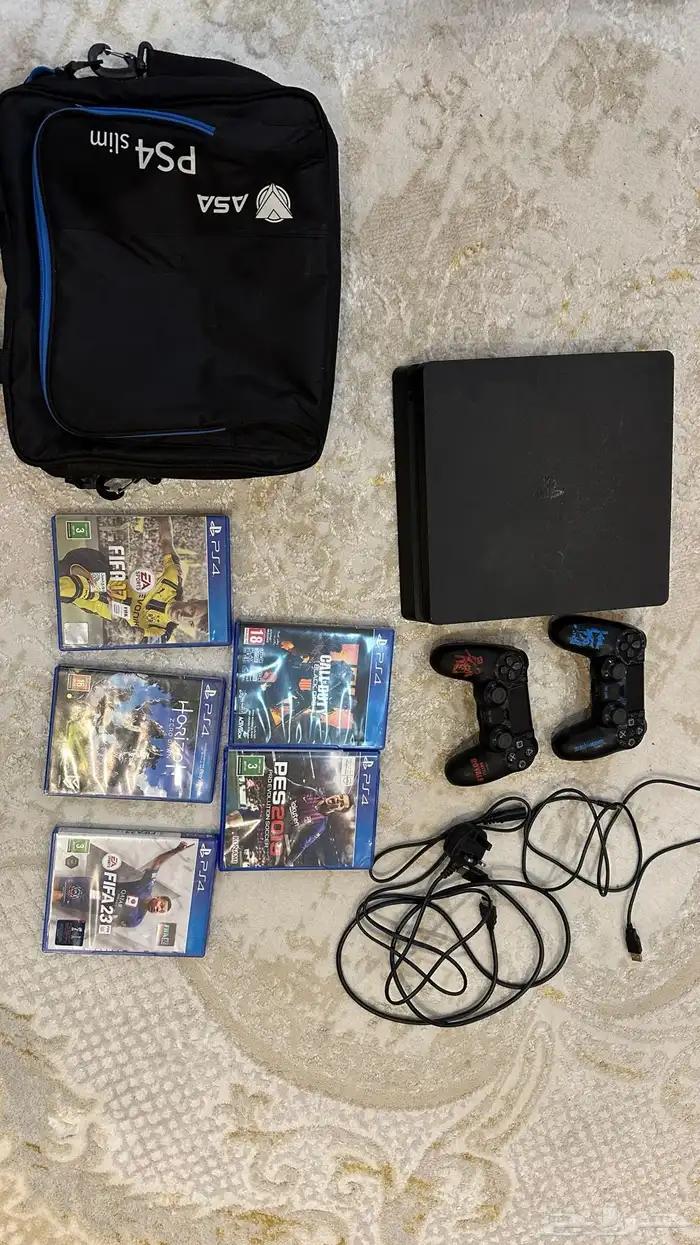 بلايستيشن 4 شبه جديد نظيف جدا 0