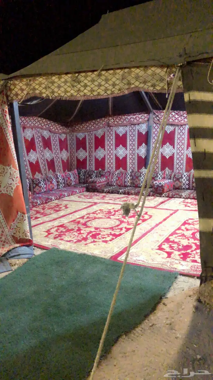 مخيم للإيجار فالبويب قريب محطة خزام 12