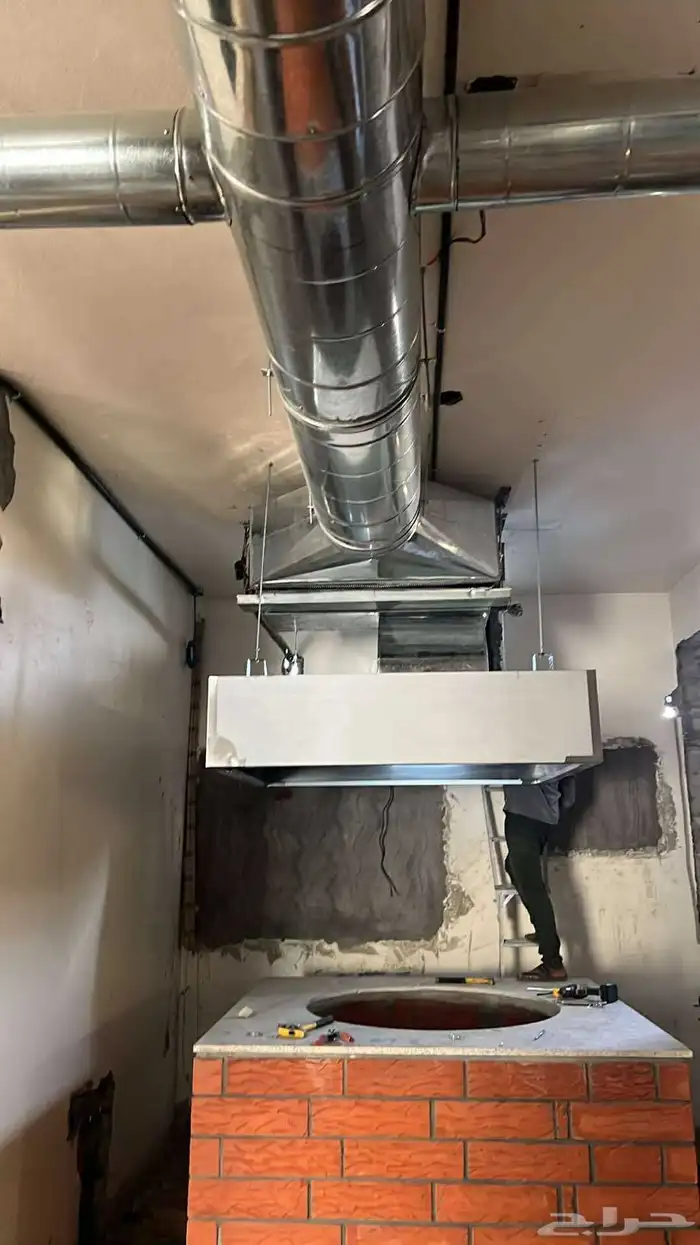 ..مدخنة المطبخ أ مطاعم وغطاء المطبخ دكت و هود ستانلس 52582 3