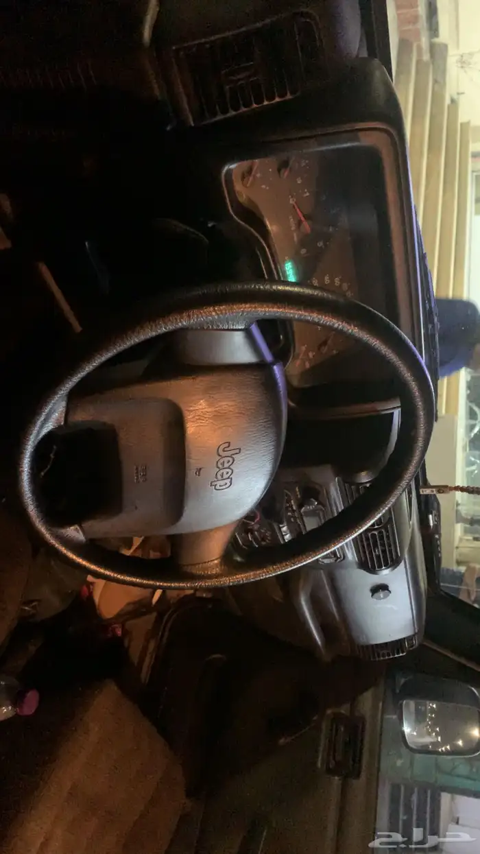 جيب رانجلر مخزن عداد 115 الف موديل 2004 يوجد فيه ونش سحب 2