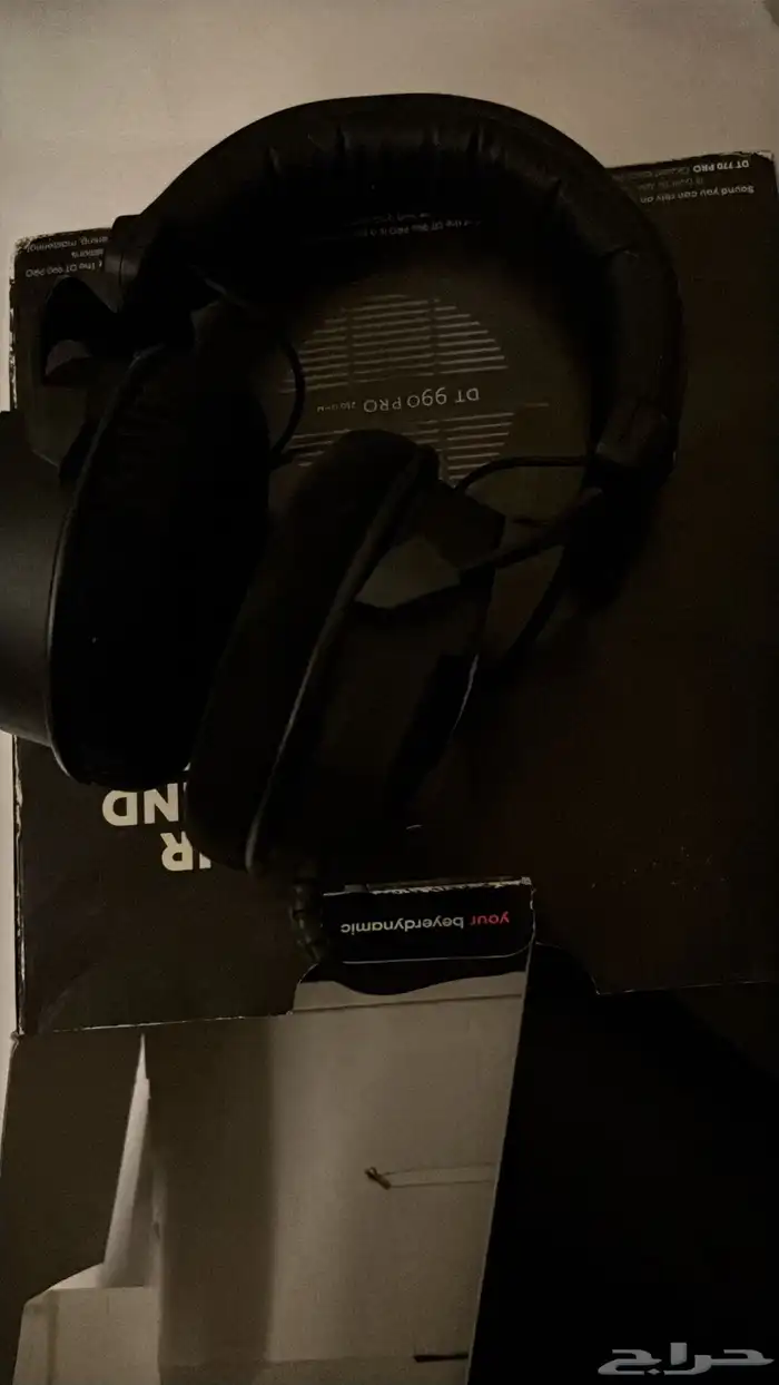 black النسخة السوده DT 990 PRO سماعة 0