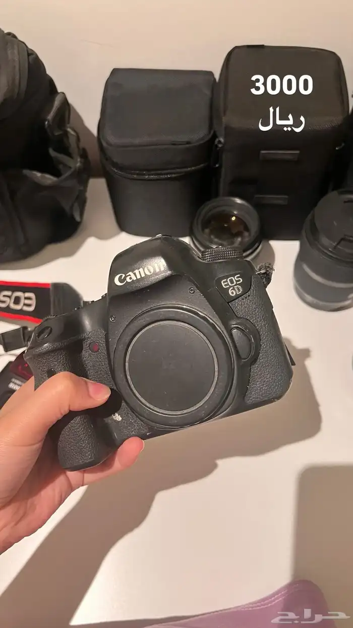 كاميرات كانون وعدسات سيجما 4