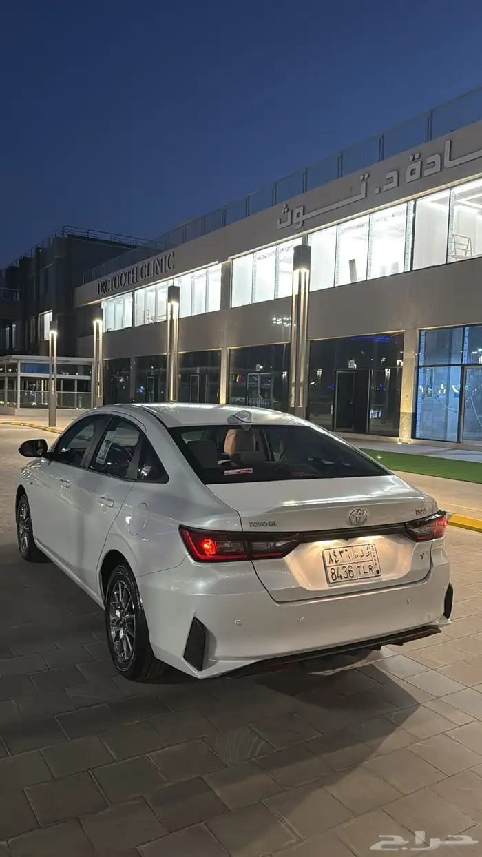 تايوتا يارس 2024 Y بحالة الوكالة وتجاليد الوكالة 1