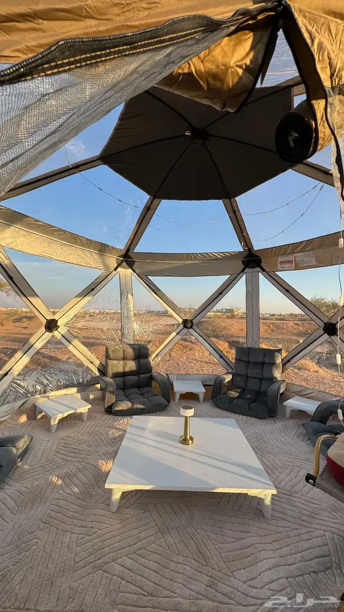 خيمه مع جلسه خارجيه تاجير يومي 3