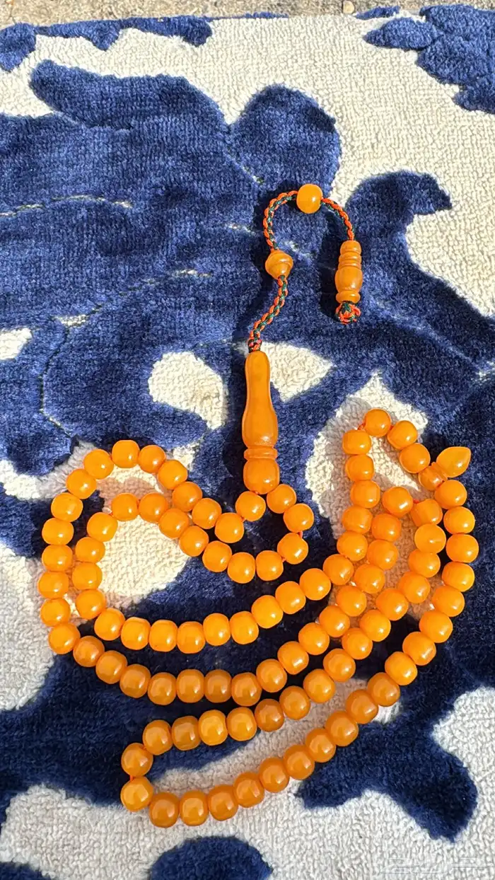 سبحه مسكي الماني قديم انتيك مسباح 0