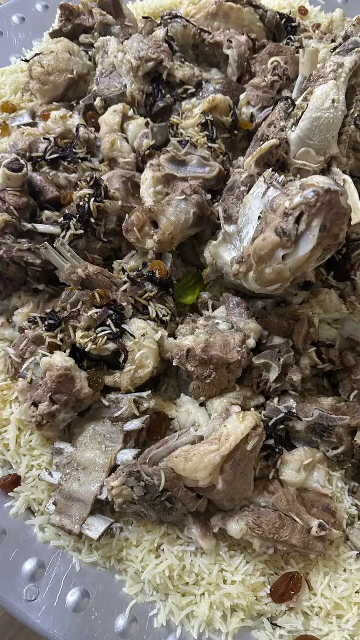 طبخ بيتي كبسة لحم 2