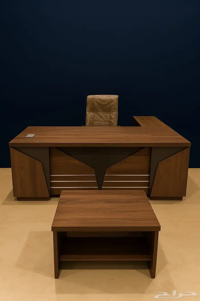 مكتب مكتب وخزانة وكراسي بتصميم فاخر 71