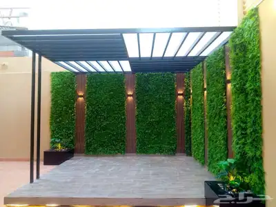 غرف زجاج تنسيق حدائق مظلات index