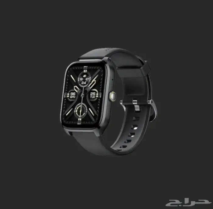 اورايمو ساعة ذكية بشاشة -بوصة 2.10 - HD ومقاومة IP68 - اسود 0