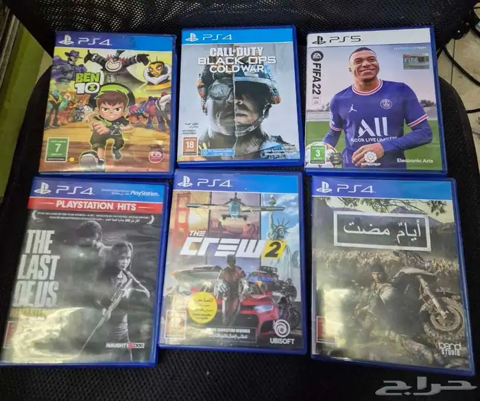 اشرطه سوني 4 و 5 1