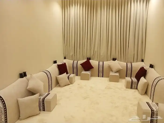 كنب مجلس مساند تفصيل تنجيد ستائر ويفي امريكي جمع النوعيه 2