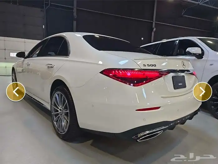مرسيدس S 500 2022 عداد قليل 2