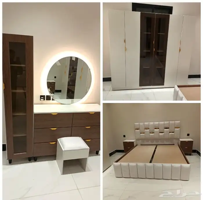غرف نوم جديده جاهزه 6قطع بسعر المصنع 2