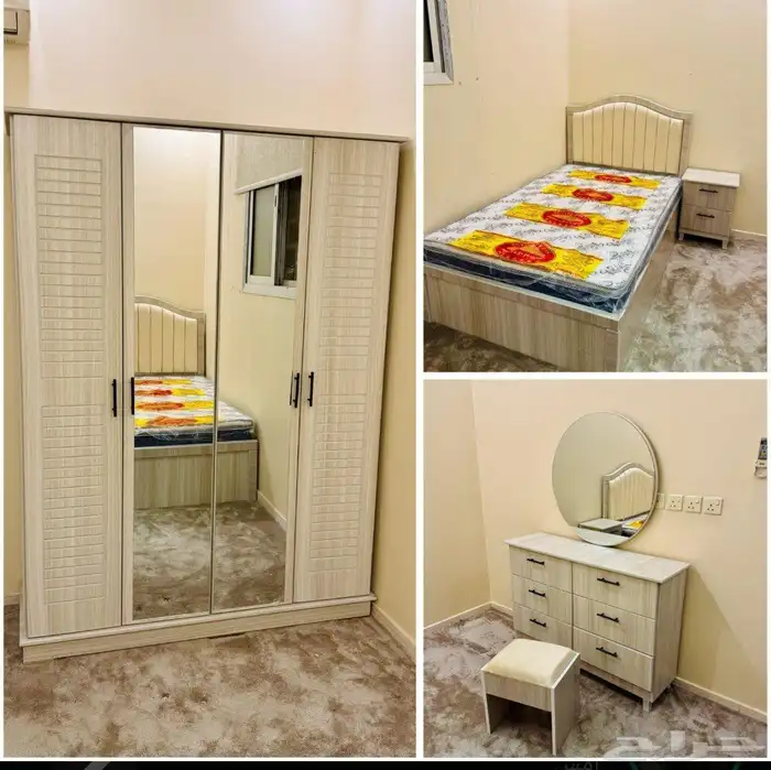 غرف نوم جديده جاهزه 6قطع بسعر المصنع 1