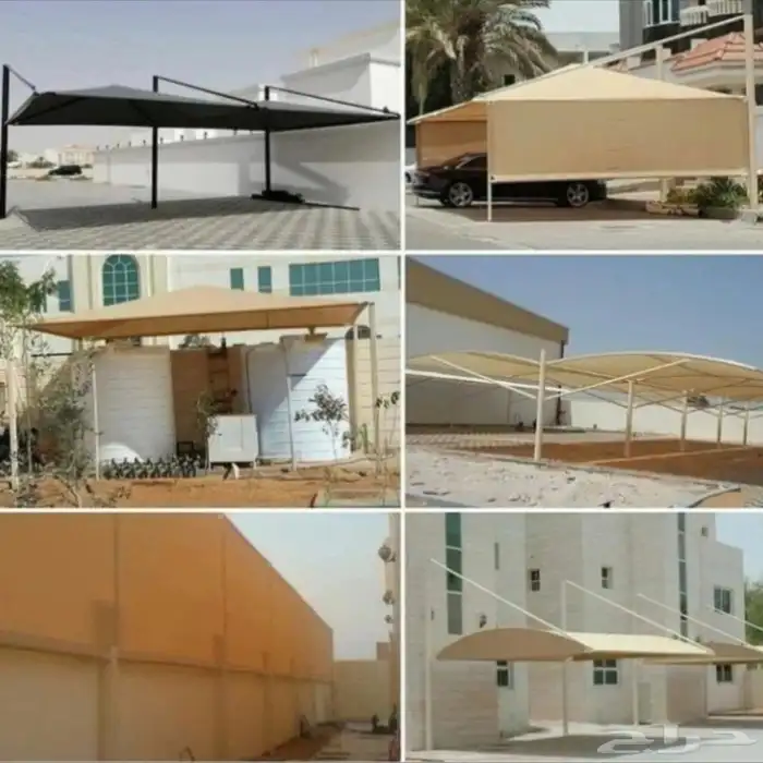 ديكورات جبس عوازل اسطح ضد تسرب المياه مظلات سواتر 7