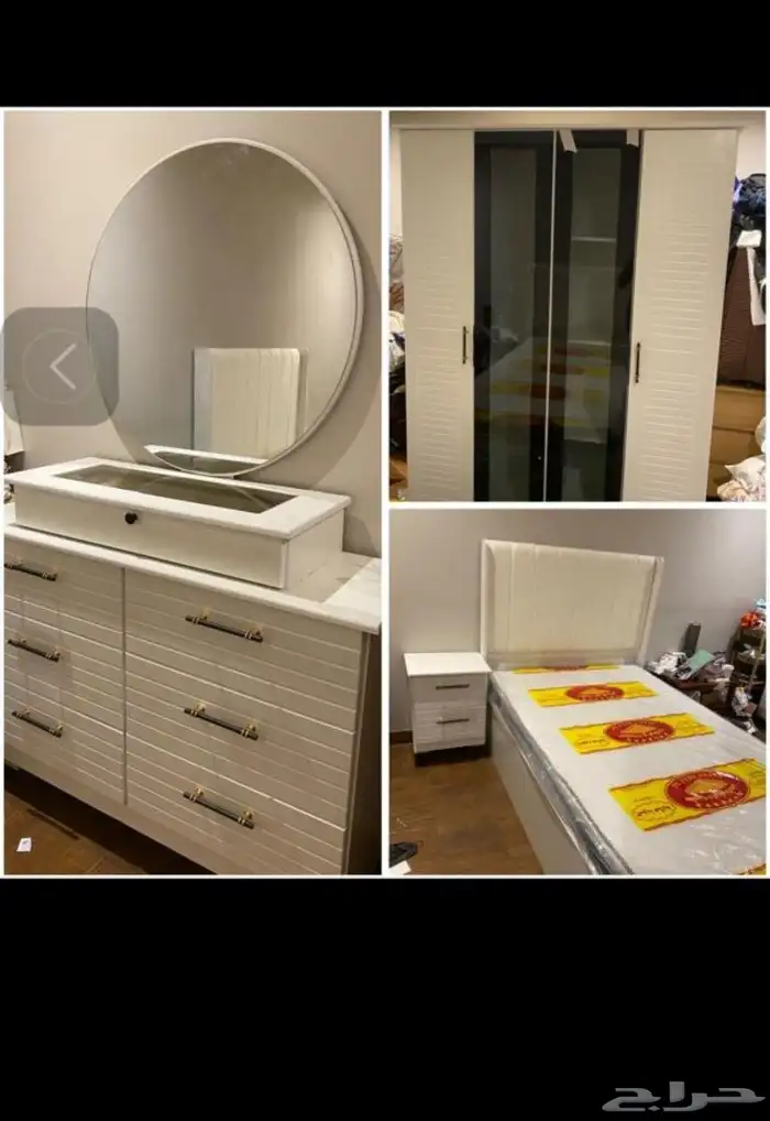 غرف نوم جديده جاهزه 6قطع بسعر المصنع 9