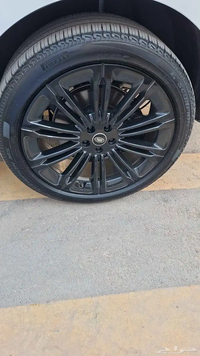 4جنوط سياره رنج روفر موديل 2025ماشيه 15 الف فقط جديد مقاس 23 0