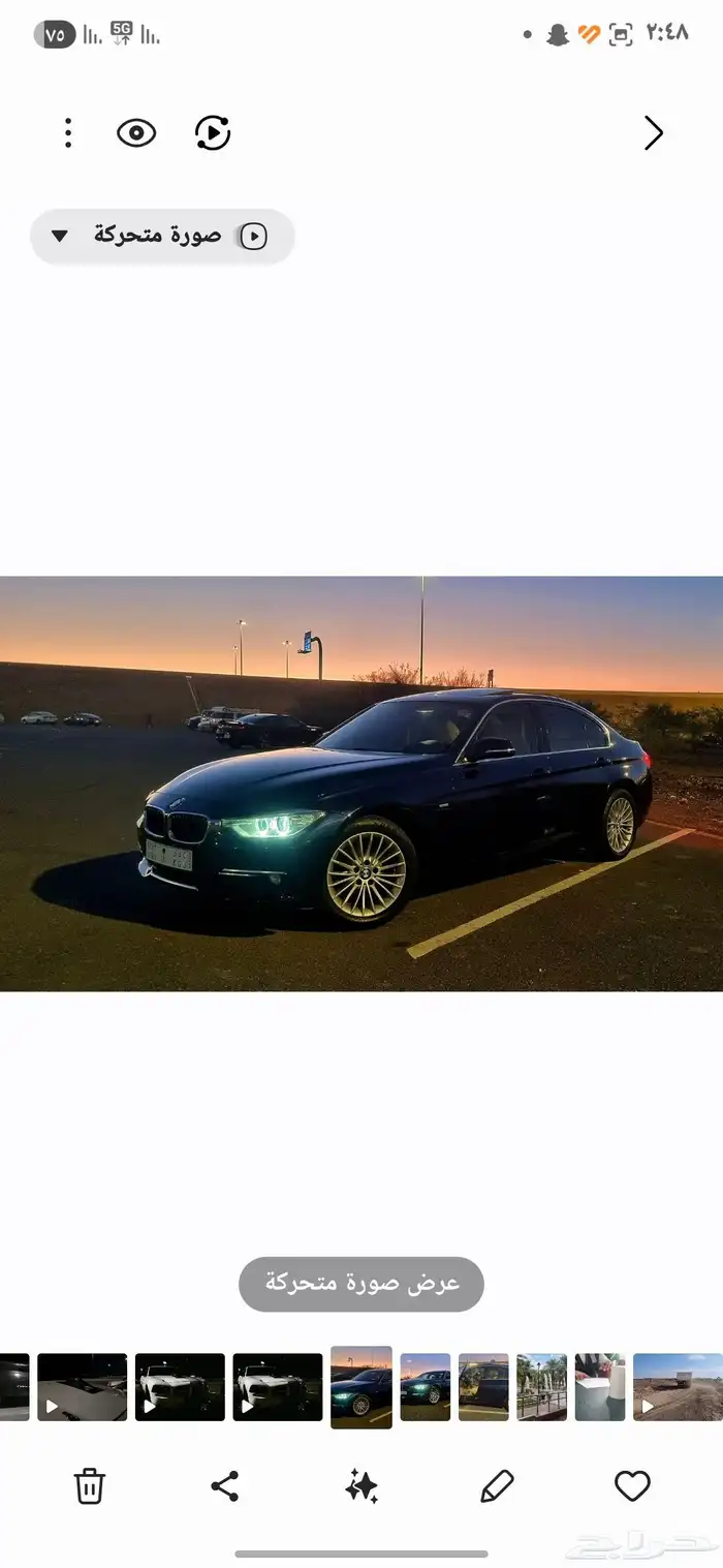 الفخامة والنظافه bmw 316i موديل 2015 5