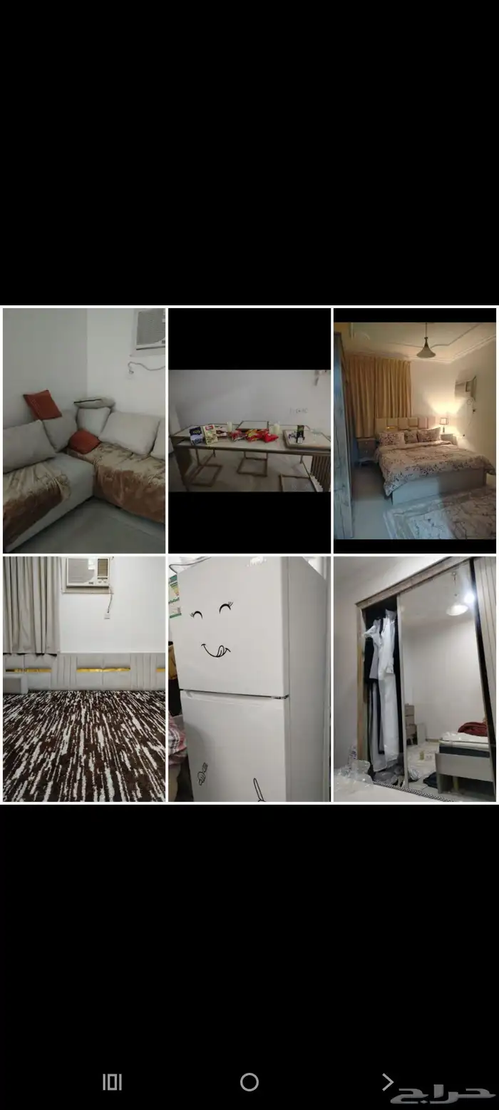 اثاث غرفة نوم كنب طاولة كنب ثلاجه مجلس عربي 0