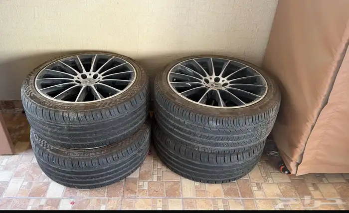 4 جنوط مرسيدس الجوهرة اصلية 0