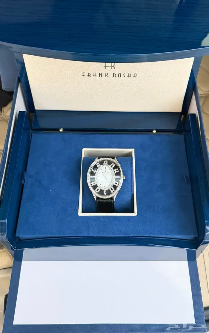 ساعة الماس نسائية ماركة فرانك روشا K0813S2 0