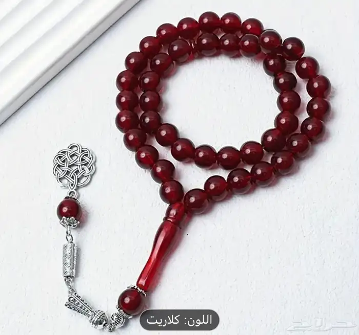 سبحات لؤلؤية غامقه وفي اكثر من لون 5