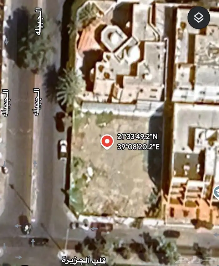 ارض سكنية على شارعين 0