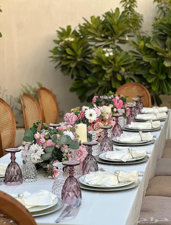 تنسيق طاولات طعام 0