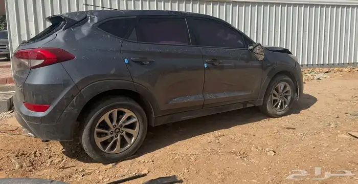 توسان ديزل 2016 منقلب المجمعة 1