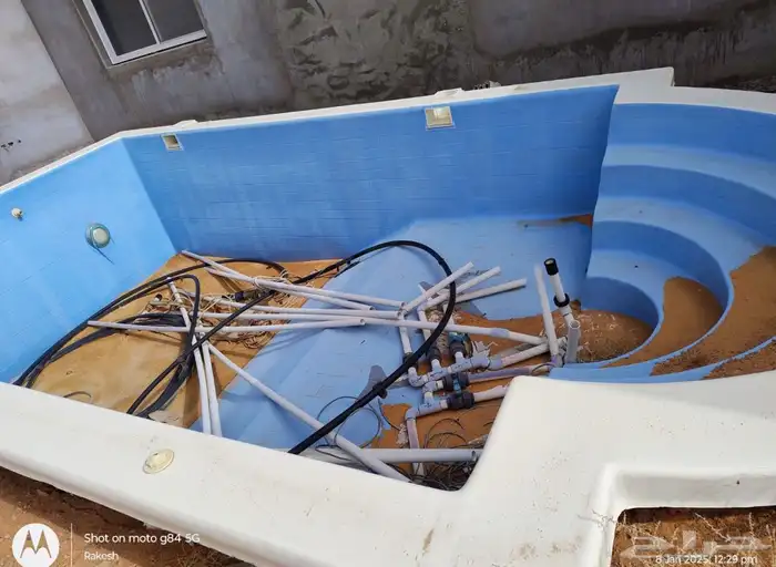 مسبح جديد فيبر للبيع 0