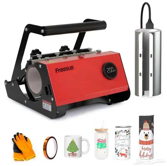 مكبس حراري للاكواب والمقات 0