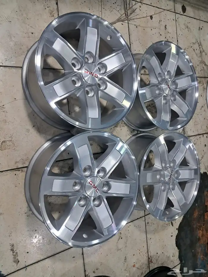 طقم جنوط جمس مساطر مقاس 17 أصلية وكالة 2