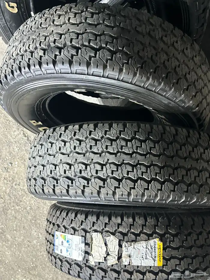 كفرات دنلوب وكاله مقاس 275 7016 17