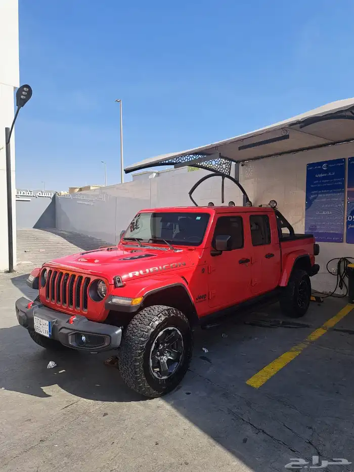 جيب جلاديتر روبيكون موديل 2021 فل كامل   لون أحمر 13