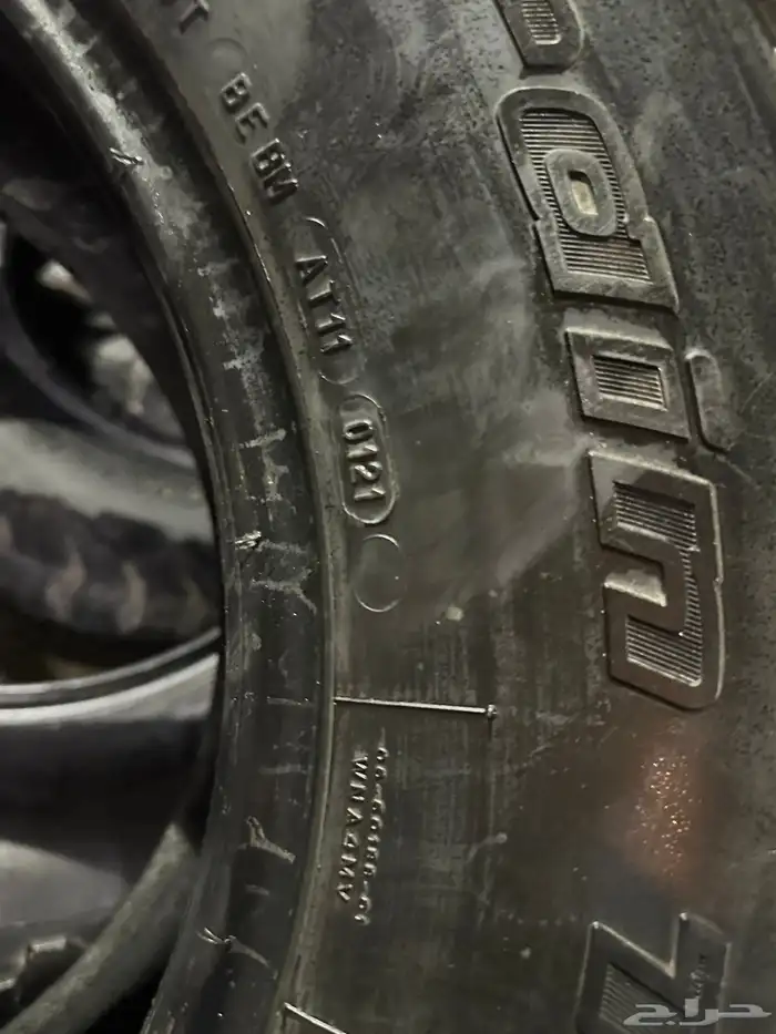 كفرات دنلوب وكاله مقاس 275 7016 3