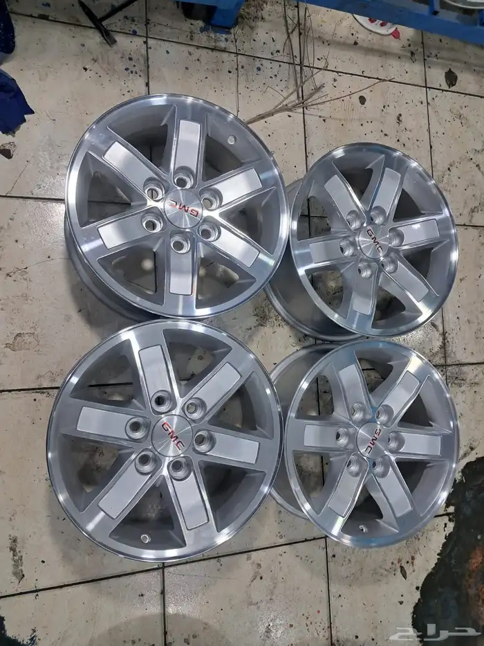 طقم جنوط جمس مساطر مقاس 17 أصلية وكالة 1