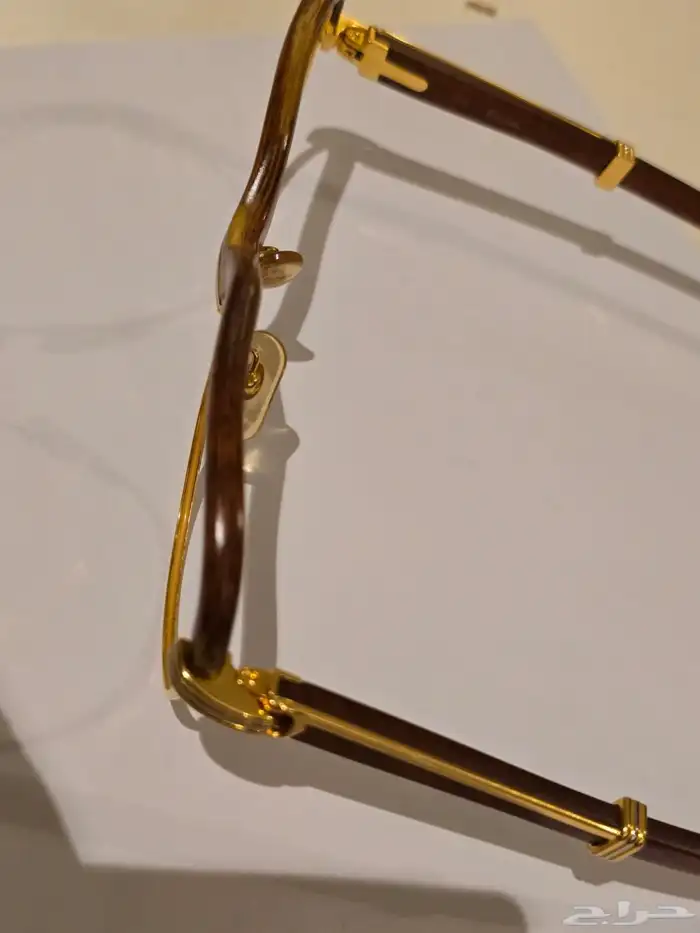 نظارة كارتيية اصلية خشب حاجب 6