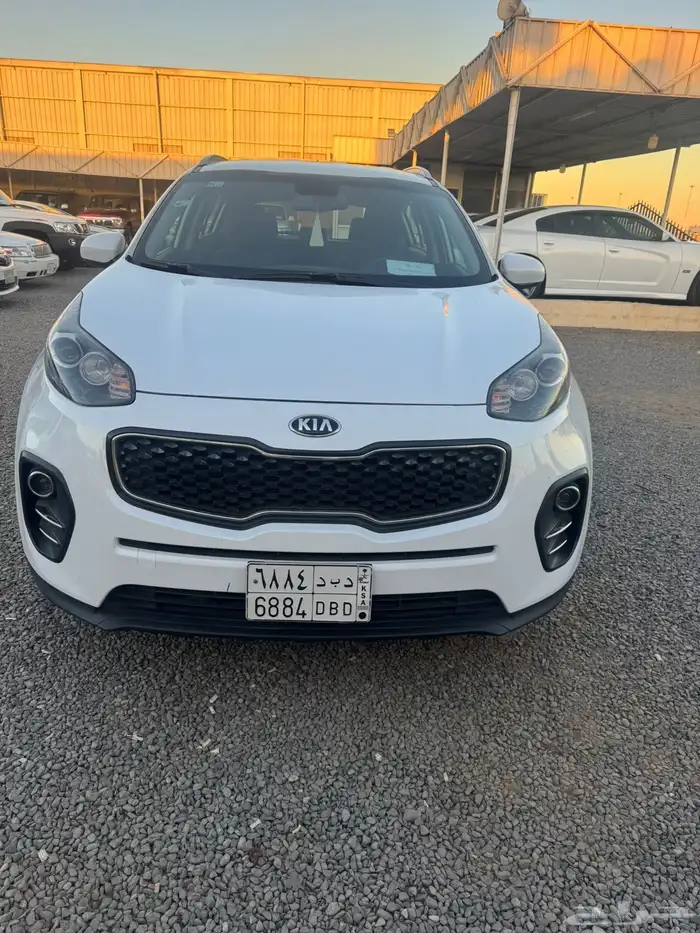 للبيع كيا سبورتاج 2017 ابيض 7