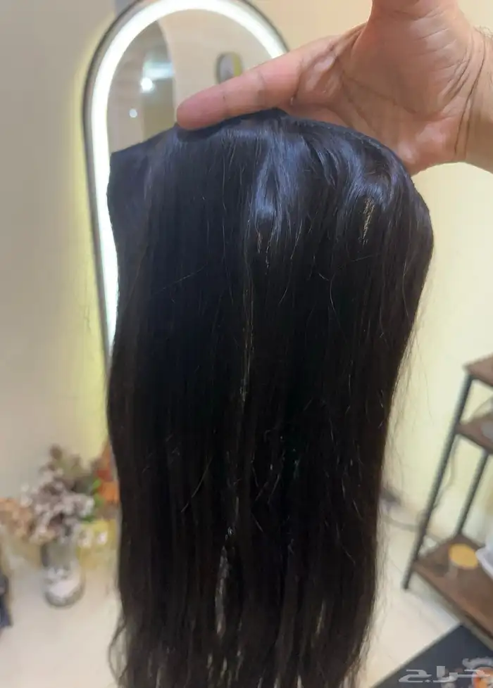 اكستنشن كلبس شعر طبيعي 100  وبسعر اتحداء اي حد سمع فيه 350ر 6