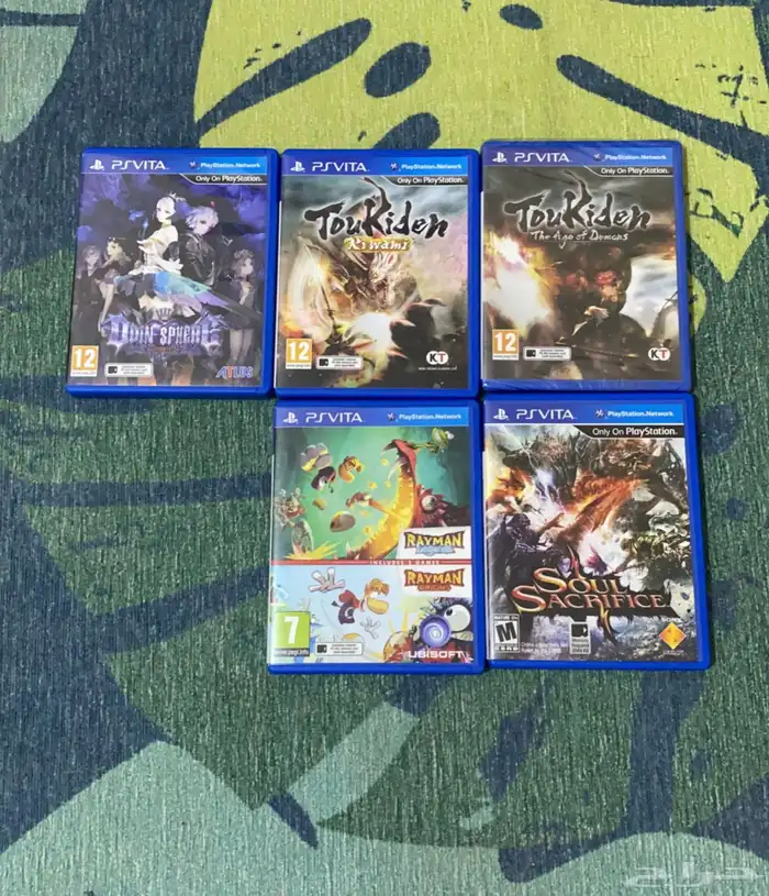 أشرطة بي اس فيتا ps Vita للبيع 0