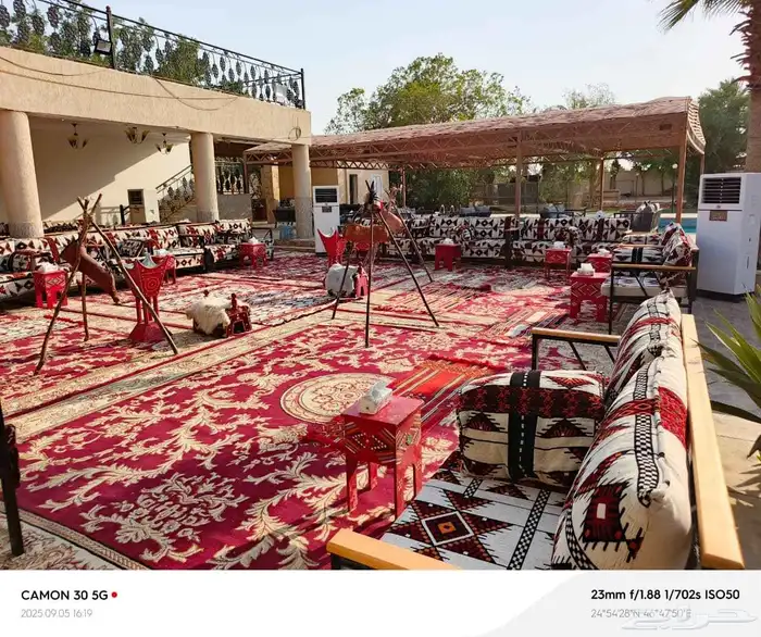 تاجير زل جلسات شعبيه خيام دفايات 6