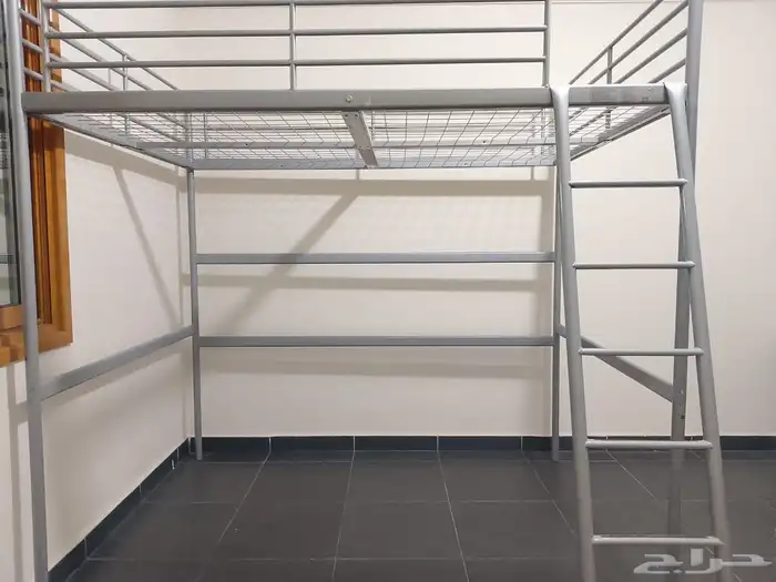 Ikea loft bed frame with new mattress 0