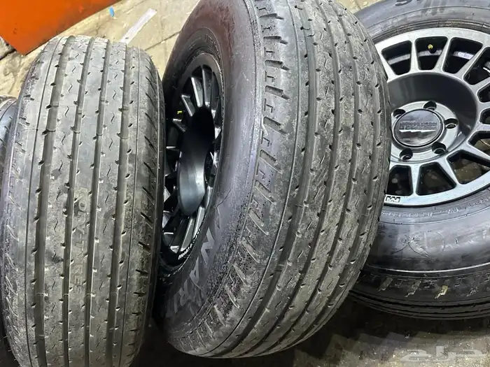 كفرات شاهين ريدنز مع جنوط ميثود 6 مسمار مقاس 17 4