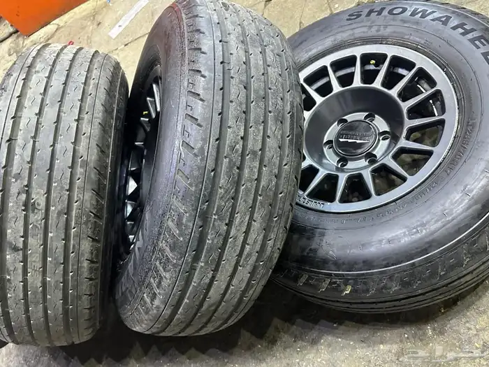 كفرات شاهين ريدنز مع جنوط ميثود 6 مسمار مقاس 17 5